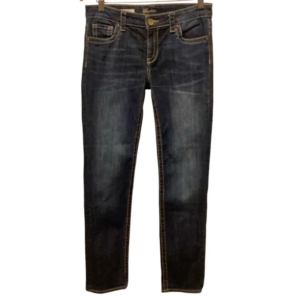 Kut From The Kloth 4 Stevie Straight Women’s Jeans Stretch Mid Rise